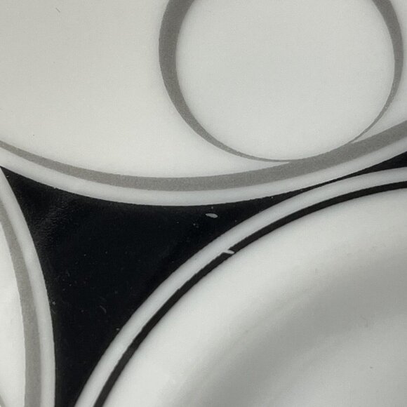 Mikasa Tempo Seventy Fine China Geni B3076 Oval Saucers Set Of 2 - Picture 6 of 6